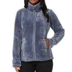 32 Degrees Plush Teddy Jacket Ultra Soft Hand Feel Blue XL NWT